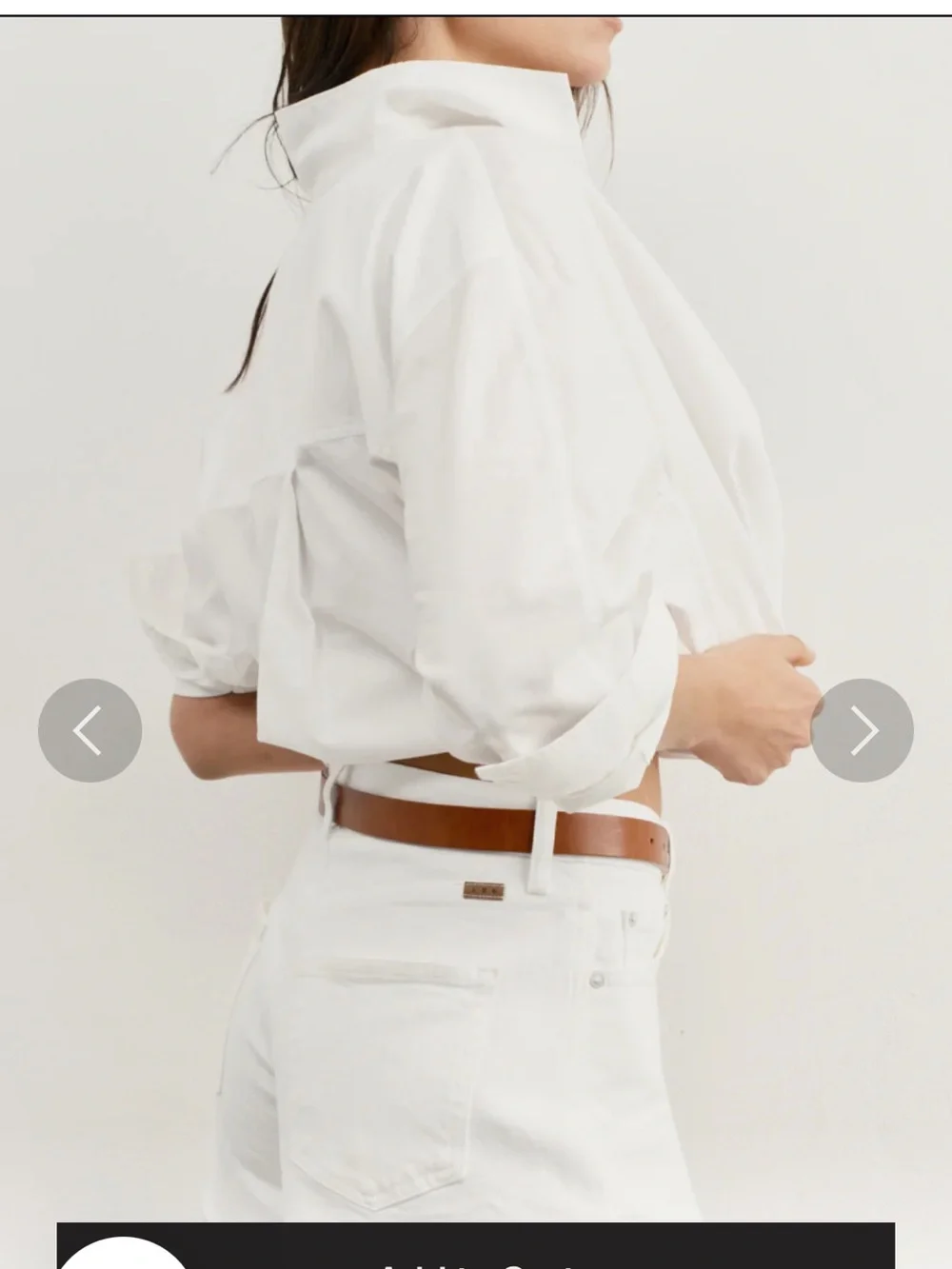 AYR “The Sure Sure” White Frayed Hem Women's Denim Shorts 25